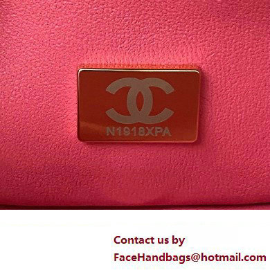 Chanel Small Flap Bag with Top Handle AS4286 Pink 2023