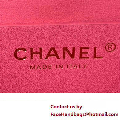 Chanel Small Flap Bag with Top Handle AS4286 Pink 2023