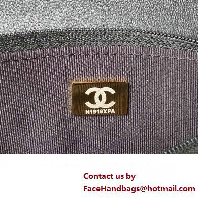 Chanel Wallet on Chain in Lambskin and Imitation Pearls AP3504 black 2023