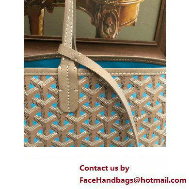 GOYARD CLAIRE VOIE GM TOTE BAG TURQUOISE 2023