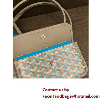 GOYARD CLAIRE VOIE GM TOTE BAG TURQUOISE 2023