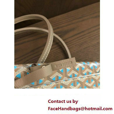 GOYARD CLAIRE VOIE GM TOTE BAG TURQUOISE 2023