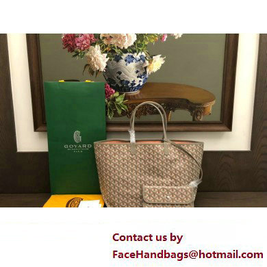 GOYARD CLAIRE VOIE MM TOTE BAG powder pink 2023