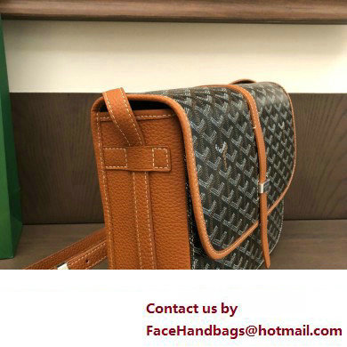 Goyard Belvedere MM Strap Bag Brown