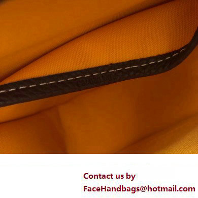 Goyard Belvedere MM Strap Bag Burgundy