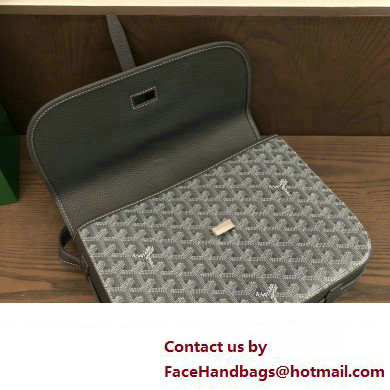 Goyard Belvedere MM Strap Bag Gray - Click Image to Close