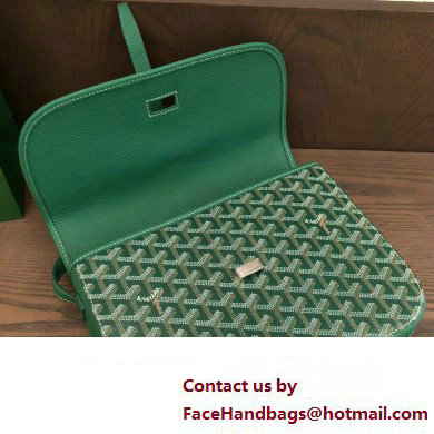 Goyard Belvedere MM Strap Bag Green