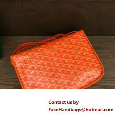 Goyard Belvedere MM Strap Bag Orange