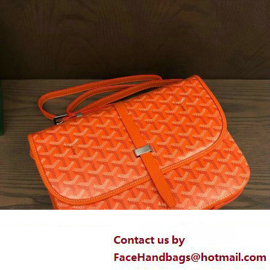 Goyard Belvedere MM Strap Bag Orange