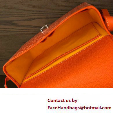 Goyard Belvedere MM Strap Bag Orange