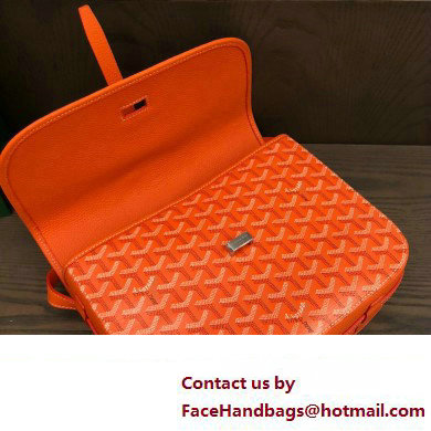 Goyard Belvedere MM Strap Bag Orange