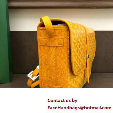 Goyard Belvedere MM Strap Bag Yellow