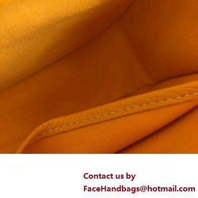 Goyard Belvedere MM Strap Bag Yellow - Click Image to Close