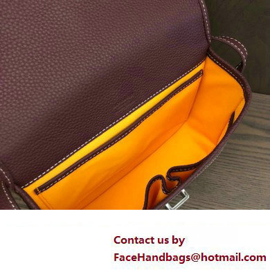 Goyard Belvedere PM Strap Bag Burgundy