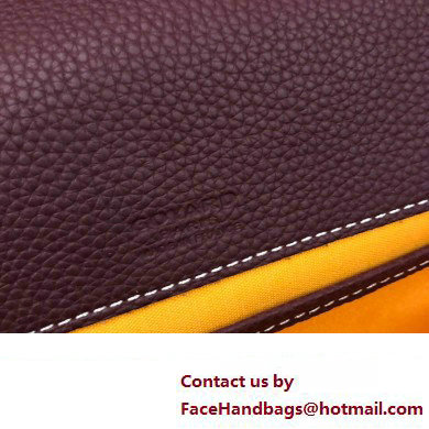 Goyard Belvedere PM Strap Bag Burgundy