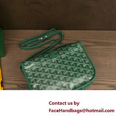 Goyard Belvedere PM Strap Bag Green