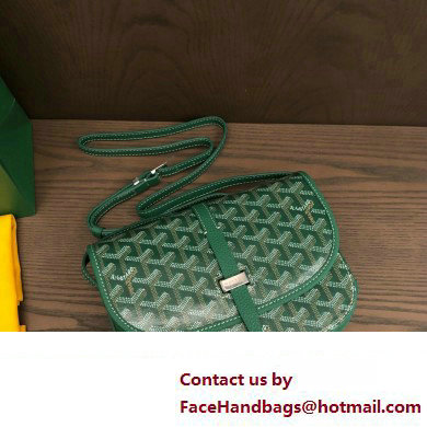 Goyard Belvedere PM Strap Bag Green