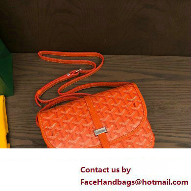 Goyard Belvedere PM Strap Bag Orange