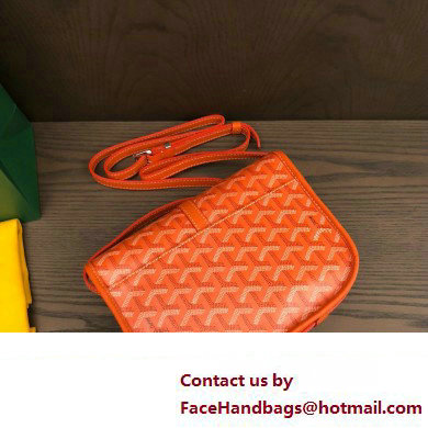 Goyard Belvedere PM Strap Bag Orange