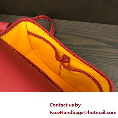 Goyard Belvedere PM Strap Bag Red