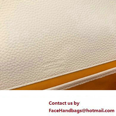 Goyard Belvedere PM Strap Bag White