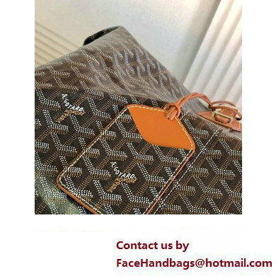 Goyard Boeing Travel 55 Bag Brown