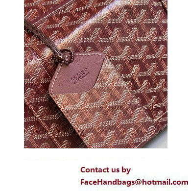 Goyard Boeing Travel 55 Bag Burgundy