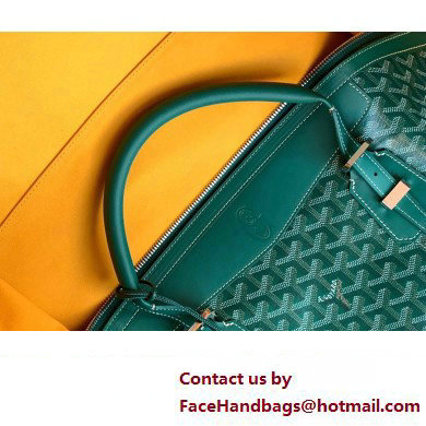 Goyard Boeing Travel 55 Bag Green