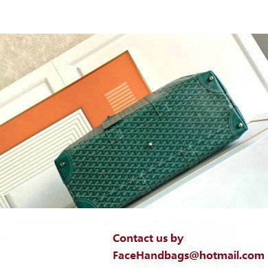 Goyard Boeing Travel 55 Bag Green