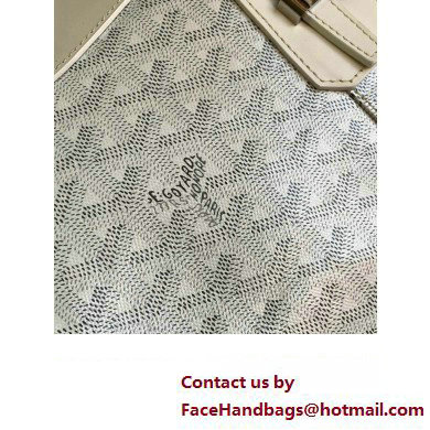 Goyard Boeing Travel 55 Bag White