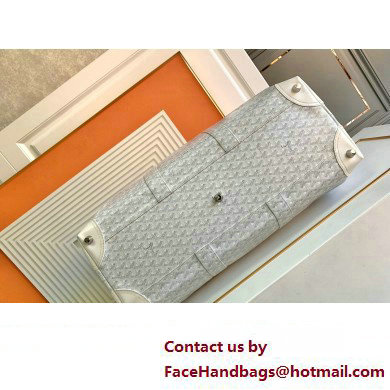 Goyard Boeing Travel 55 Bag White