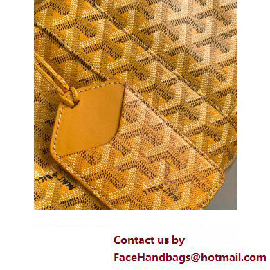 Goyard Boeing Travel 55 Bag Yellow