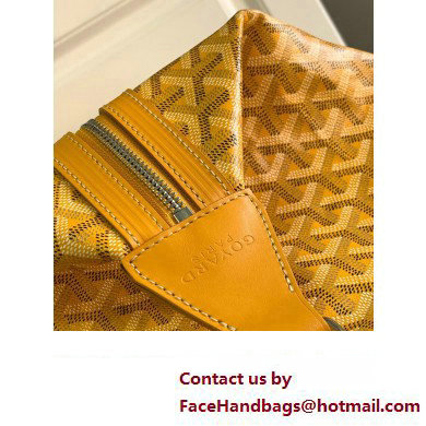 Goyard Boeing Travel 55 Bag Yellow