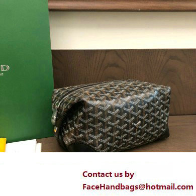 Goyard Bowling 25 Toiletry Bag Black