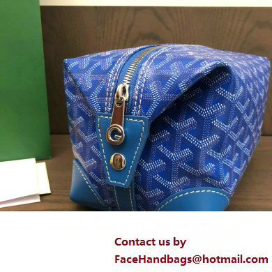 Goyard Bowling 25 Toiletry Bag Blue