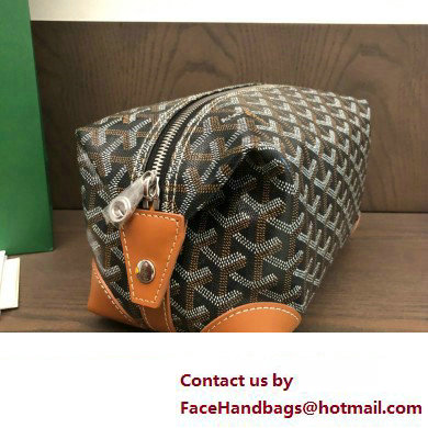 Goyard Bowling 25 Toiletry Bag Brown