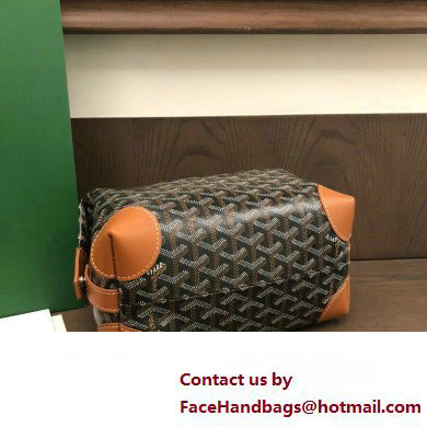 Goyard Bowling 25 Toiletry Bag Brown