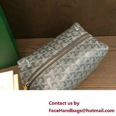 Goyard Bowling 25 Toiletry Bag Gray