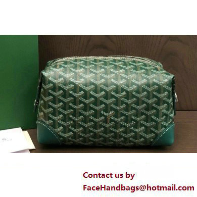 Goyard Bowling 25 Toiletry Bag Green