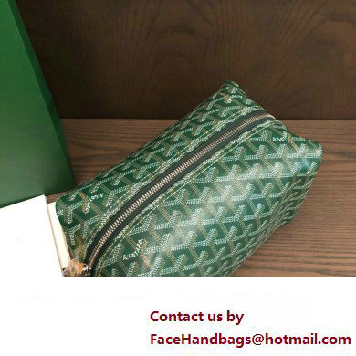 Goyard Bowling 25 Toiletry Bag Green