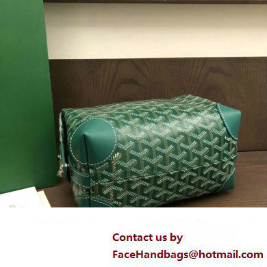 Goyard Bowling 25 Toiletry Bag Green