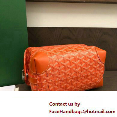 Goyard Bowling 25 Toiletry Bag Orange