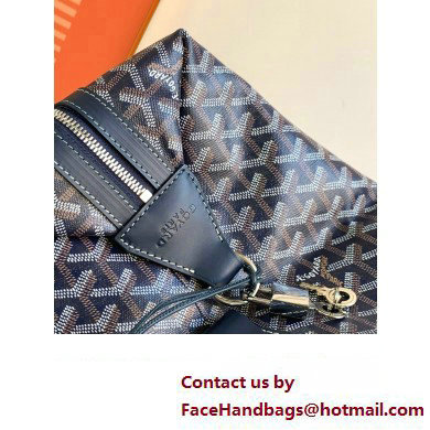 Goyard Bowling 45 Travel Bag Dark Blue