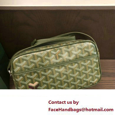 Goyard Cap-Vert PM Camera Bag Kaki Green