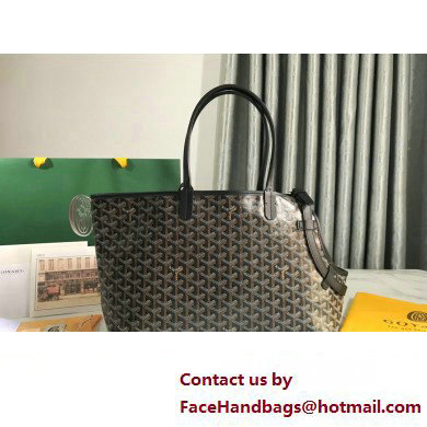 Goyard Chien Gris Pet Tote Bag Black