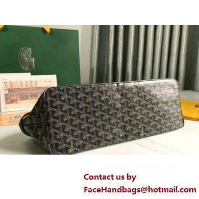 Goyard Chien Gris Pet Tote Bag Black