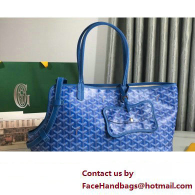 Goyard Chien Gris Pet Tote Bag Blue