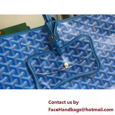 Goyard Chien Gris Pet Tote Bag Blue