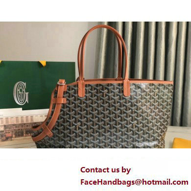 Goyard Chien Gris Pet Tote Bag Brown