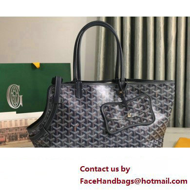 Goyard Chien Gris Pet Tote Bag Dark Blue